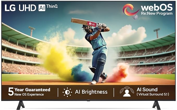 LG 108 cm (43 inches) 4K Ultra HD Smart LED TV